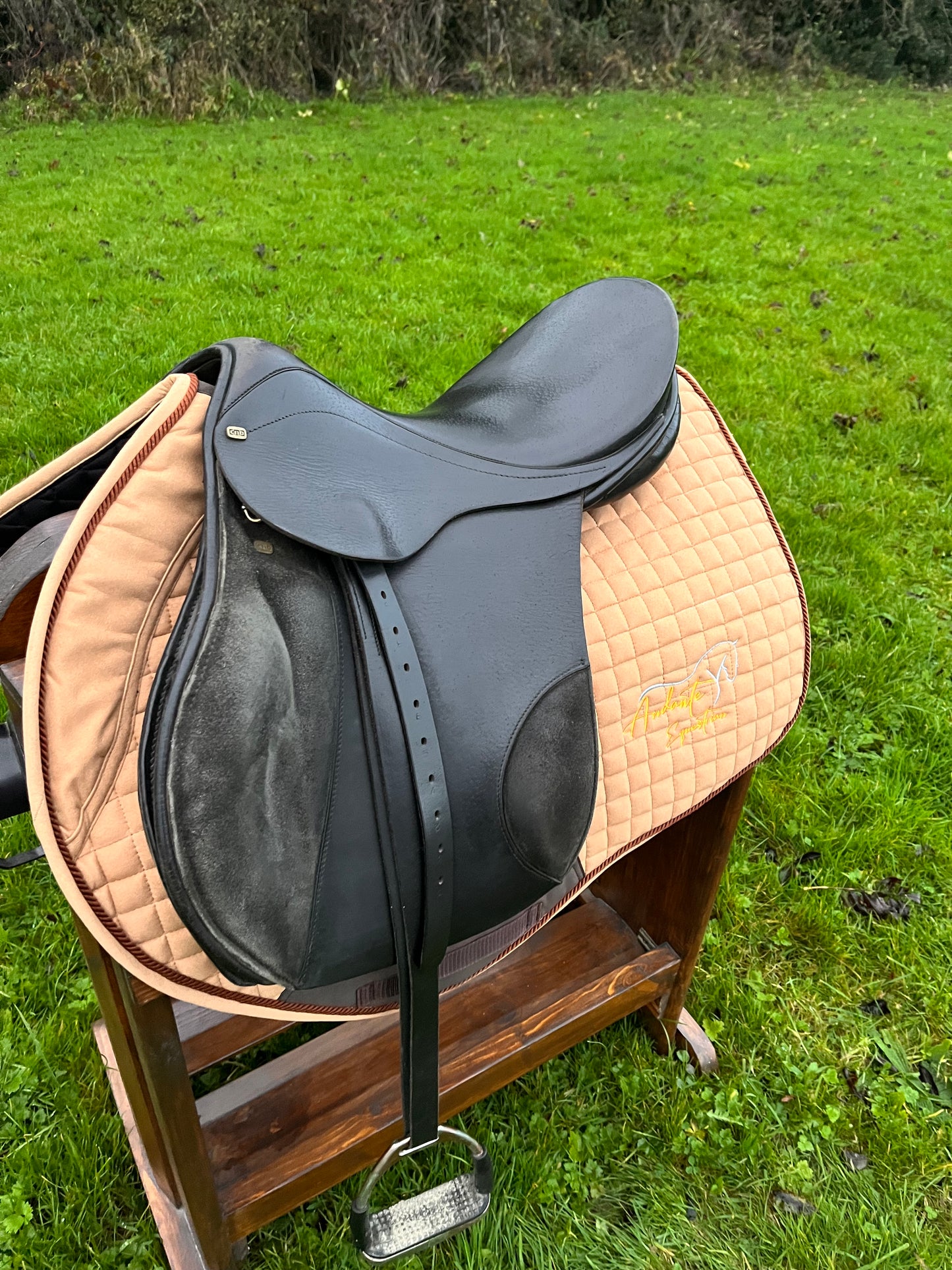 Caramel Suede Saddle Pad