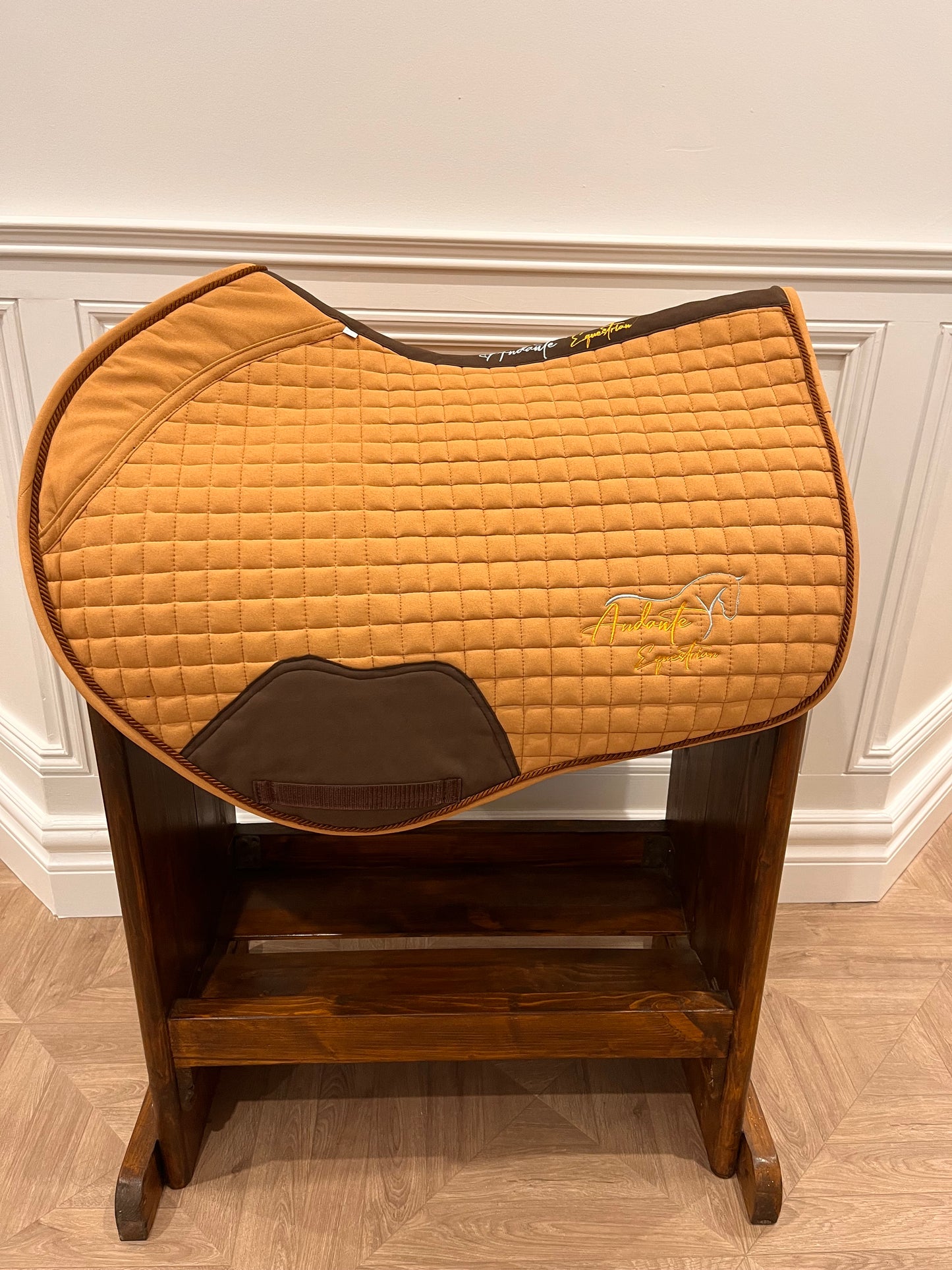 Caramel Suede Saddle Pad