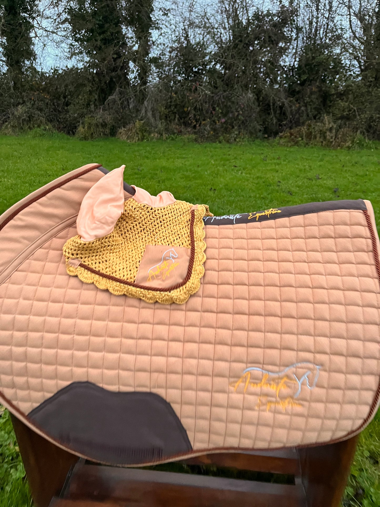 Caramel Suede Fly Bonnet