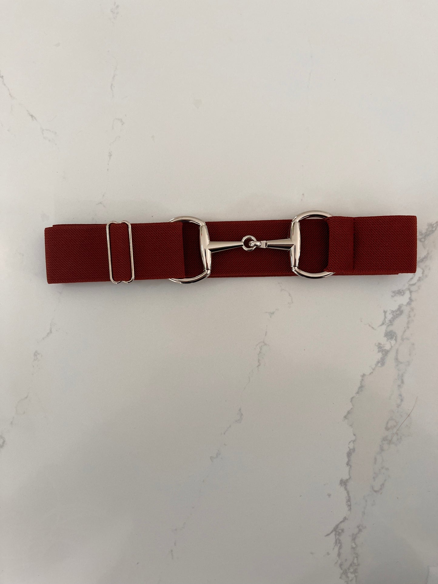 Snaffle Bit Elastic Equestrian Belt