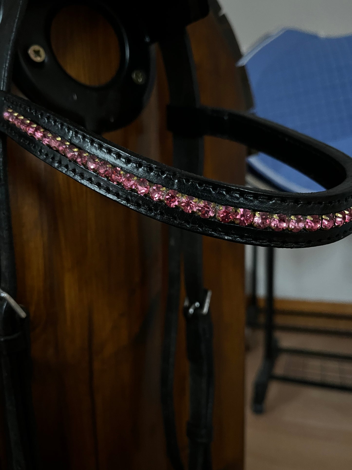 Rose Pink Crystal Browband